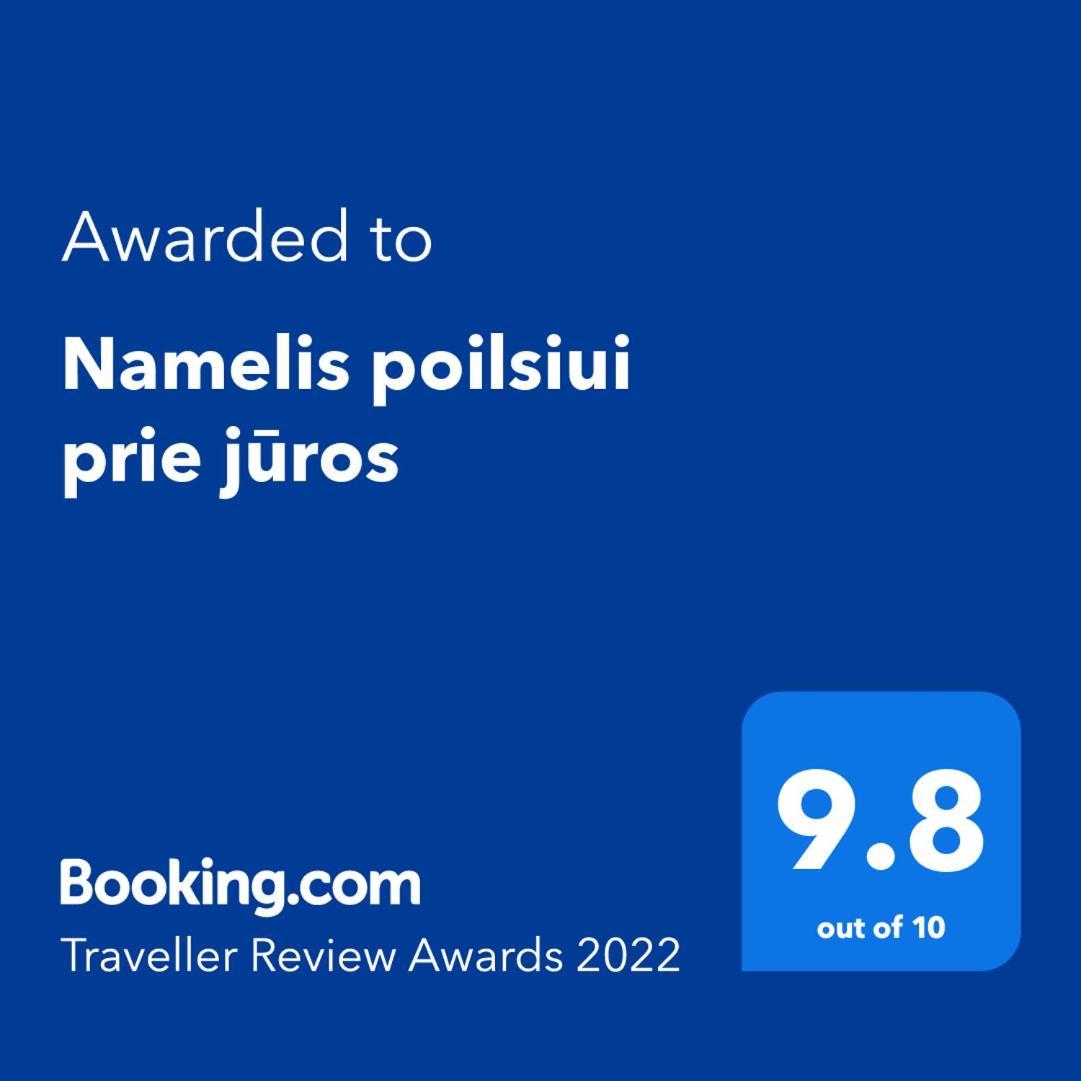 克莱佩达Namelis Poilsiui Prie Juros别墅 客房 照片